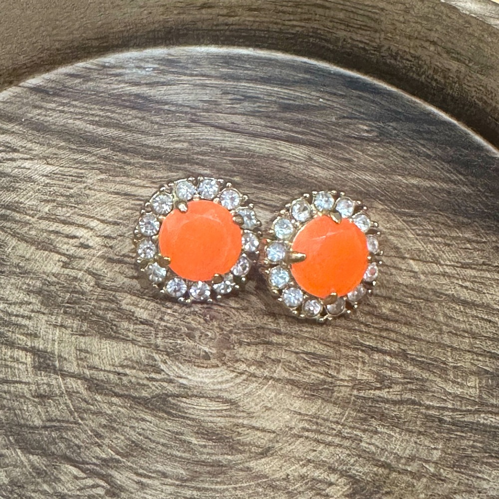 Kate spade coral earrings
